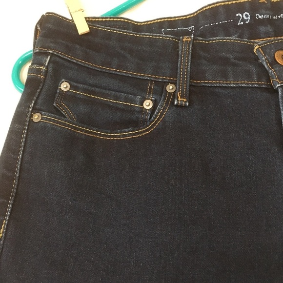 Levi’s Dark Blue Cutoffs Stretch - Picture 3 of 9